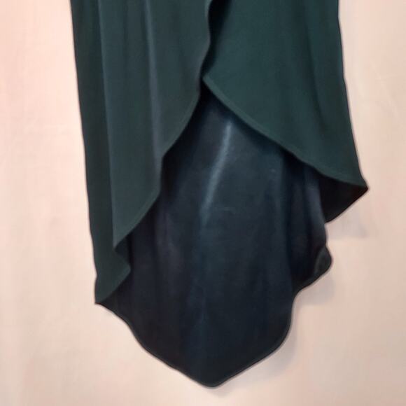 Vintage Audio by Connie Anderson Teal Blue Two Piece Button Down Shirt Skirt Set - Picture 15 of 15